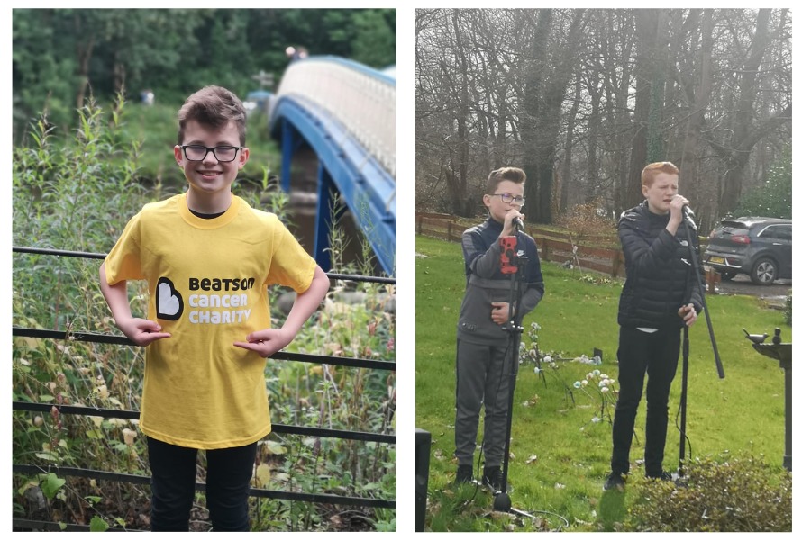 Alfie King Young Alexandria Singer Aiming To Walk 50 Miles Before He Turns Thirteen Dumbarton And Vale Of Leven Reporter