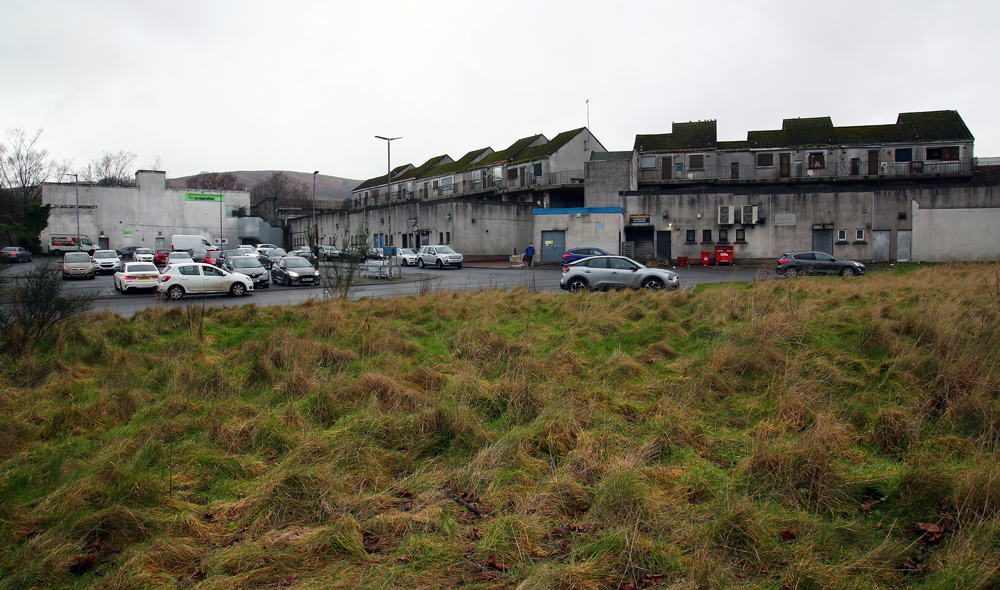 Car park behind Mitchell Way 